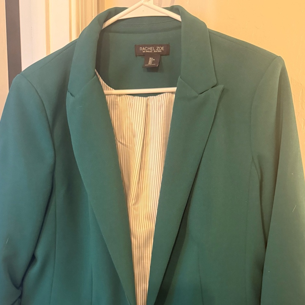 Rachel Zoe Emerald Green Blazer
